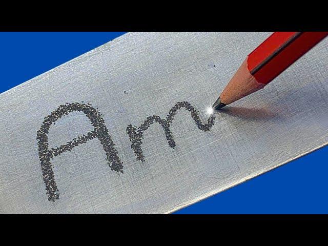 THIS Simple Method to Draw on Metal Will Amaze You!Amazing Smart