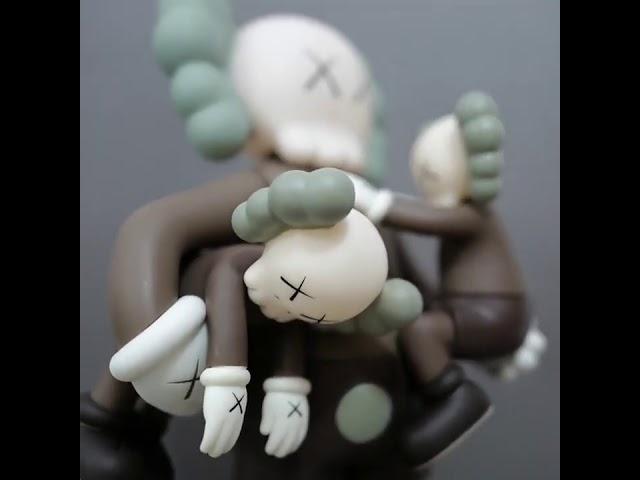 KAWS Clean Slate with Kids 16 inch Companion Original Fake Art Toys Action Figure Figurine