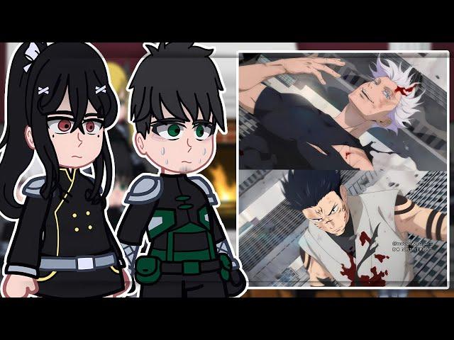 Kaiju No.8 React to Gojo vs Sukuna || Jujutsu Kaisen - Gacha react