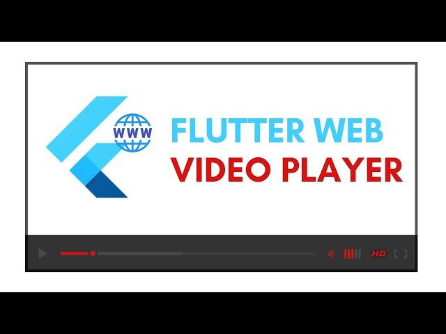 Flutter Web Video Player