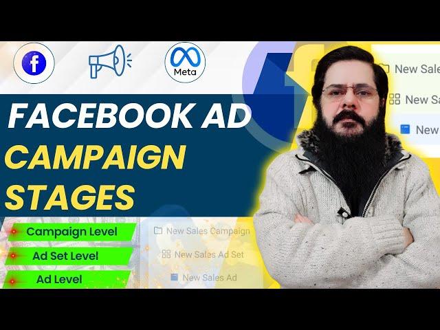 Facebook Ad Stages | Facebook Ad Campaigns vs Ad Sets and  Ad