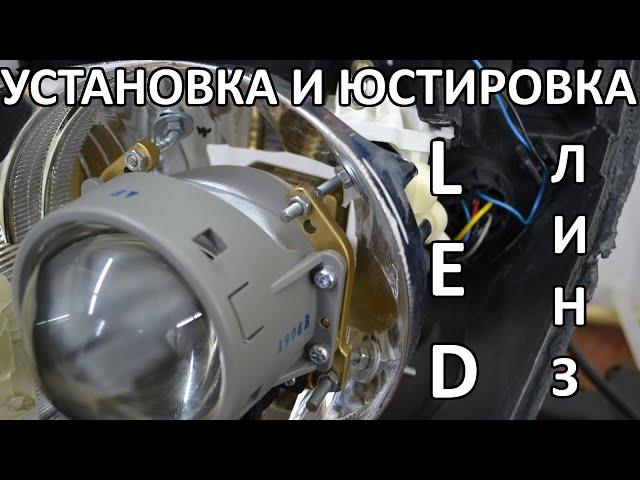 LED линзы (установка в обычную фару)