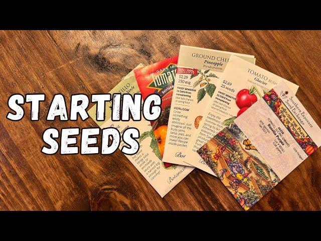 Seed Starting And Life Update Vlog