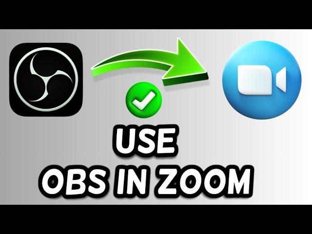 How to use OBS virtual camera in ZOOM 2024 (Works!)