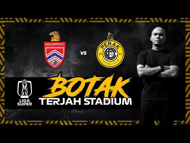 'Macam mana datang stadium, tapi tak kenal player!' | Kuala Lumpur v Perak | Botak Terjah Stadium