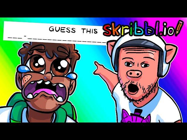 Skribbl.io Funny Moments - My Custom Word List of Doom!