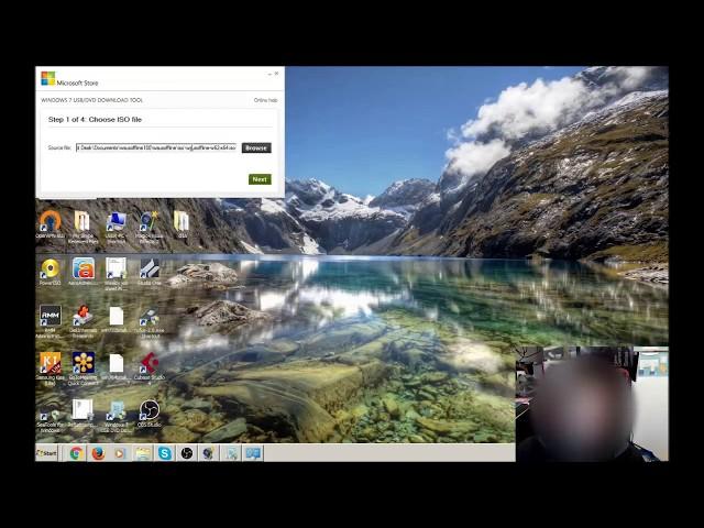 How to put / Burn a Non Bootable ISO file onto a USB Stick / Drive with Windows 7  Download Tool