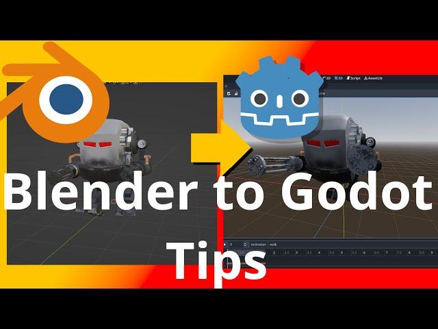 Godot Tutorial | Blender to Godot Animations Tips and Tricks