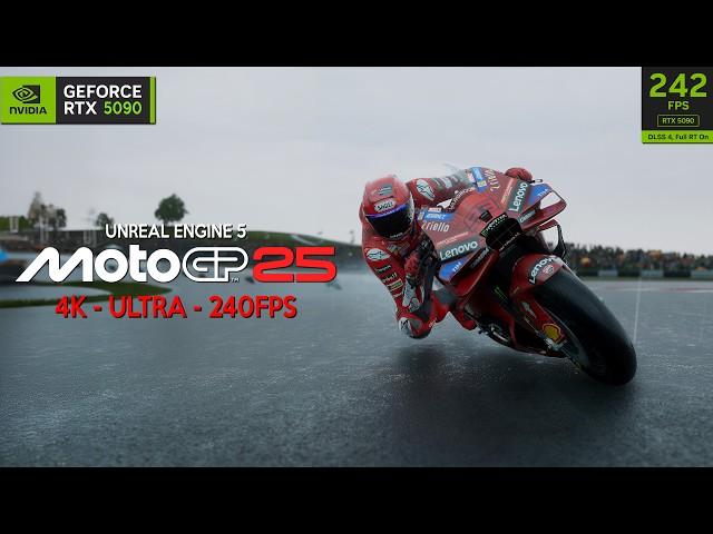 MOTOGP 25 First RTX 5090 Gameplay Preview | New Racing Game looks like REAL LIFE in Unreal Engine 5