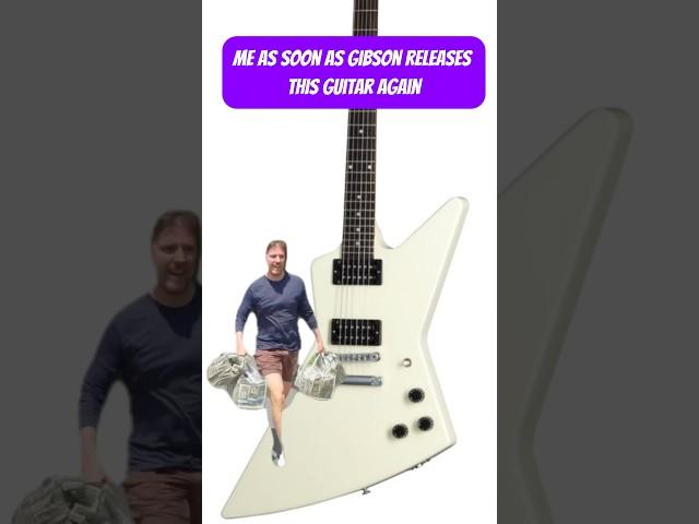 Not even joking #gibson #explorer #80s #guitar #guitarist #musicalinstrument #guitarplayer