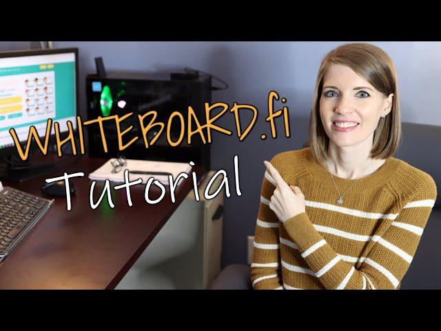 Whiteboard.fi Tutorial for Teachers | Easy Online Whiteboard for Teachers and Students