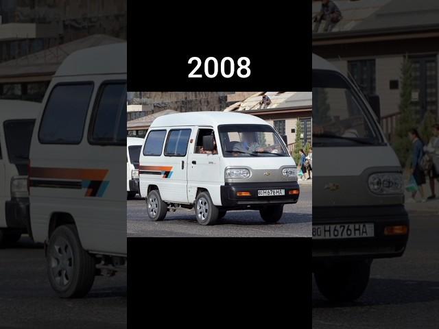 evolution of chevrolet damas (2000~2013) #shorts #chevrolet #damas #allcaravailable