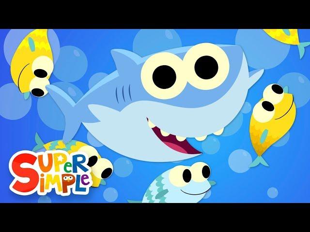 Baby Shark | featuring Finny The Shark | Super Simple Songs