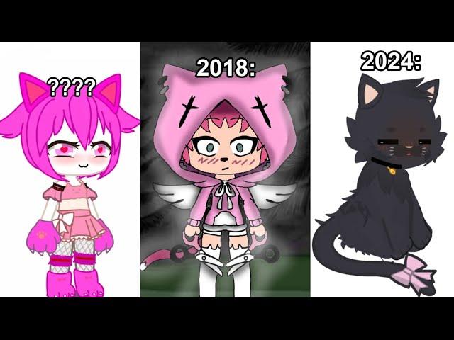 Gacha Cats OVER THE YEARS: ‍⬛