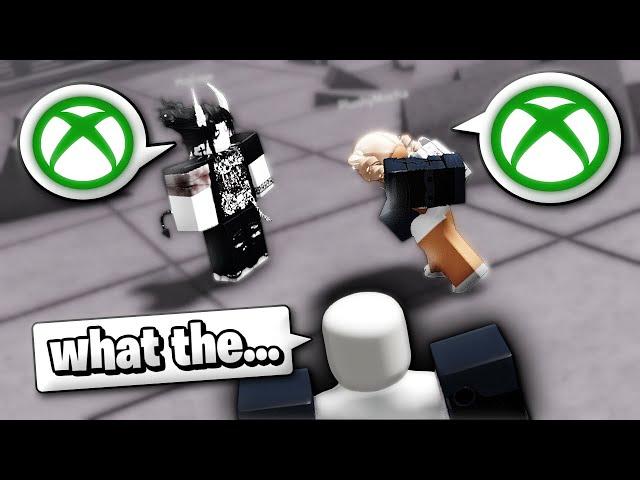 XBOX TEAMERS get DESTROYED in Roblox The Strongest Battlegrounds