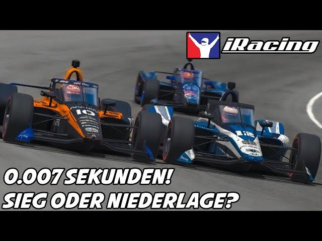 FOTOFINISH! | iRacing Indycar @ Indianapolis | iRacing Gameplay German