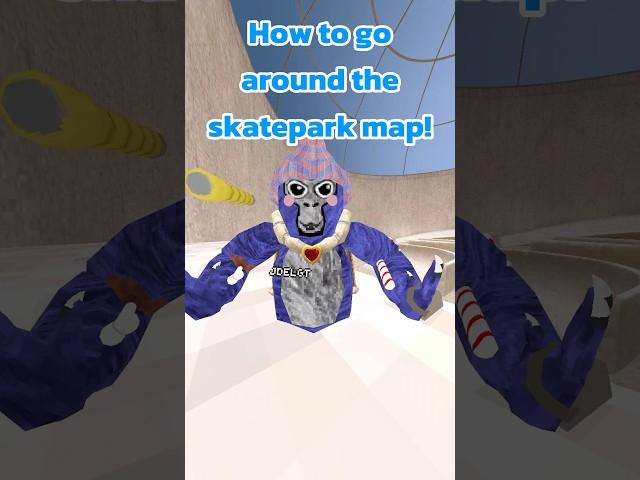 How to glitch the skatepark map! #gorillatag #gtag #vr #shorts #memes #trending #fyp #recommended