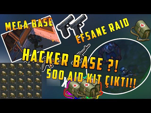 500 KİT ÇIKTI! ÇOK BÜYÜK HACKER BASE ?! EFFSANE RAİD!RAİD BASE Бибосио | Last Day on Earth: Survival