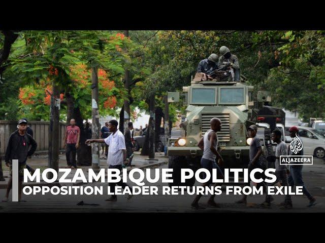 Clashes in Mozambique as main opposition leader Mondlane returns from exile