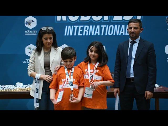 Kaspi Liseyinin şagirdləri "Robofest İnternational" STEAM müsabiqəsini uğurla başa vurub.