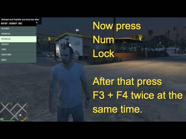 GTA V How to fix Native Trainer frozen problem