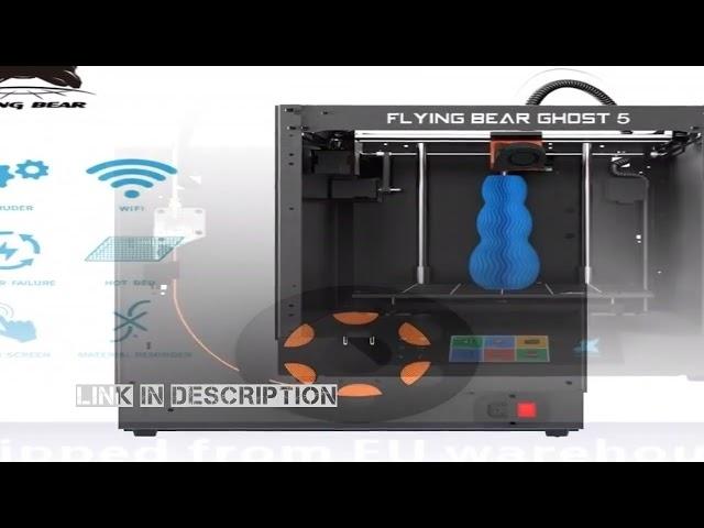 Popular Flyingbear Ghost 5 3d Printer full metal frame  diy kit with Color Touchscreen gift TF Ship