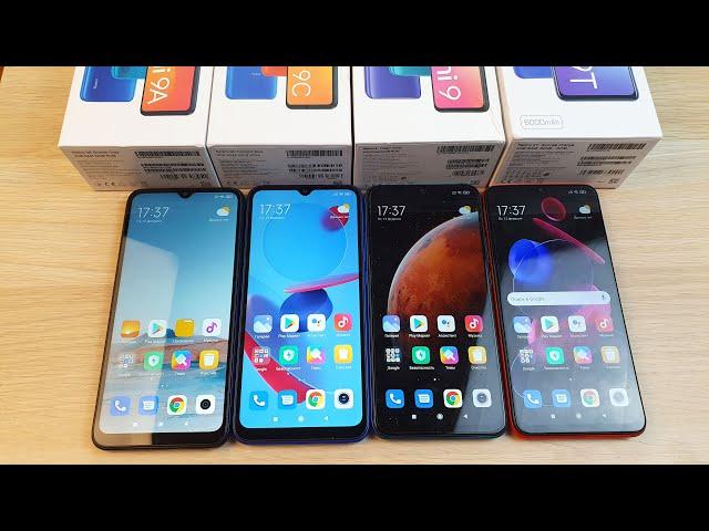 XIAOMI REDMI 9A, 9C, 9, 9T - ТЕСТ ANTUTU! КТО САМЫЙ МОЩНЫЙ?