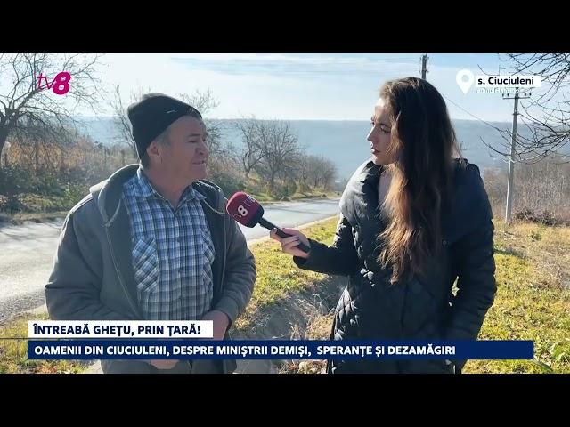 Natalia Ghețu, de vorbă cu oamenii din Ciciuleni