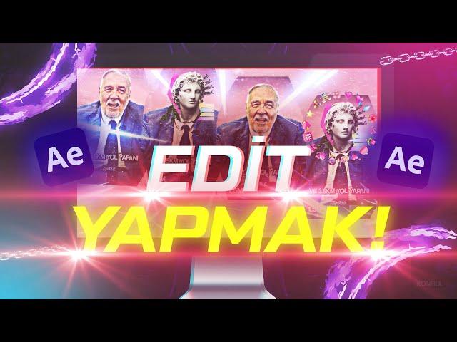 EDİTLERİMİ NASIL YAPIYORUM? AFTER EFFECTS ÖĞRETİCİ VİDEO!