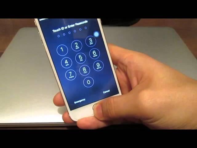 Как разблокировать пароль на iPhone