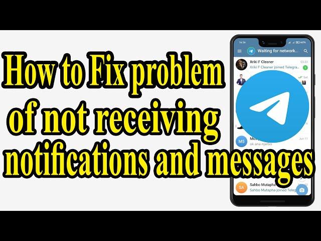 Fix Telegram Notifications Not Working! | No More Missed Messages (Android & iPhone)