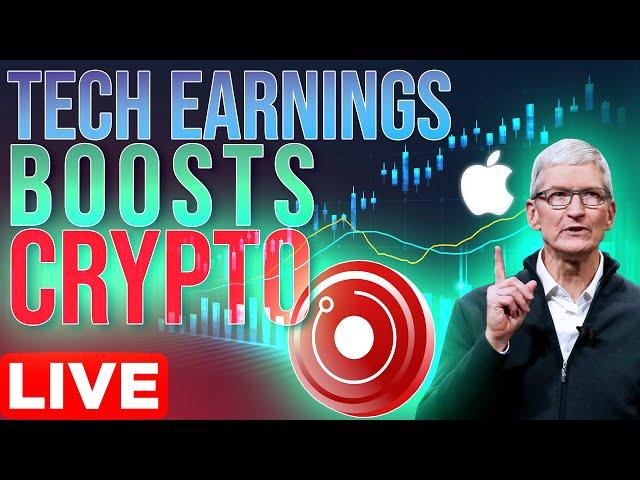 Big Tech Earnings Boosts Crypto | Apple & A.I. Pumping Render Token