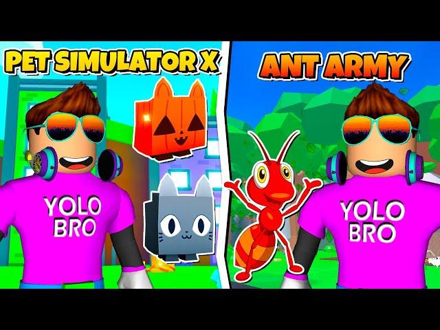 PET SIMULATOR X, НО С МУРАВЬЯМИ В РОБЛОКС! ANT ARMY SIMULATOR ROBLOX