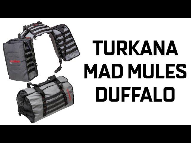 Turkana Mad Mules Rackless luggage and Duffalo duffel bag unboxing and first impressions