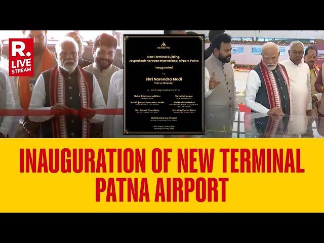 Prime Minister Modi Inaugurates New Terminal Building Of Patna Airport | Bihar