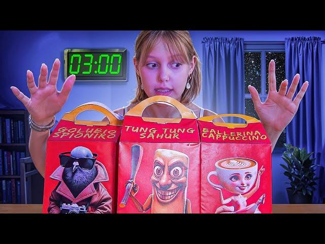 Never Open Those Happy Meals at 3am! Ballerina Cappuccino, Shpioniro Golubino, TUNG TUNG TUNG SAHUR