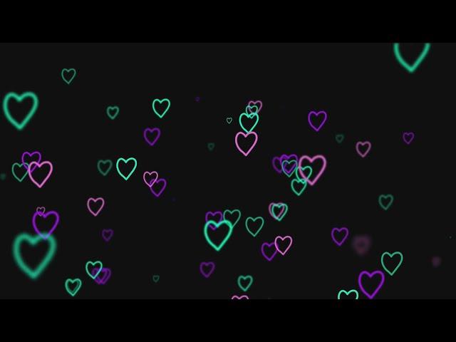 Летящие сердечки | heart | love | background video | сердечки фон | ФутаЖОР