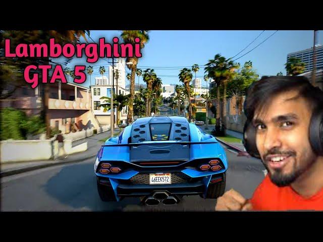 I STOLE A BIG CELEBRITY'S LAMBORGHINI | GTA V GAMEPLAY #4 #sanjit grow Dey #tacnogamer