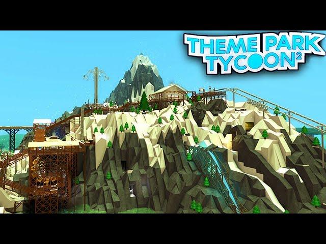 ПОСТРОИЛ СВОЙ ОГРОМНЫЙ ПАРК АТТРАКЦИОНОВ И РАЗВЛЕЧЕНИЙ В РОБЛОКС ТАЙКОНЕ. Roblox Theme Park Tycoon 2