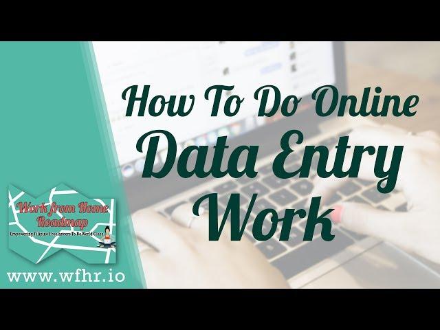 HOW TO DO ONLINE DATA ENTRY WORK | JASON DULAY