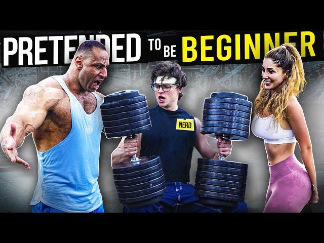 CRAZY NERD proving HOT GIRLS Wrong for 13 min straight... EPIC Gym Prank