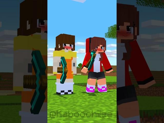 Who Mining Stronger? JJ SISTER x SQUIDGAME DOLL x NIKOCADO AVOCADO x APHMAU  #minecraft #fypp