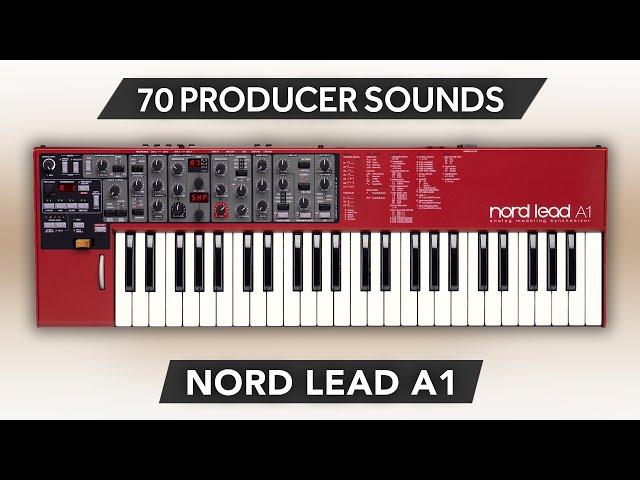 NORD LEAD A1  70 Custom Sounds ► Producer Evolution Sound Bank