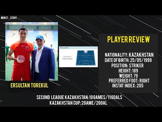 ● ERSULTAN TOREKUL  ●   STRIKER  ●