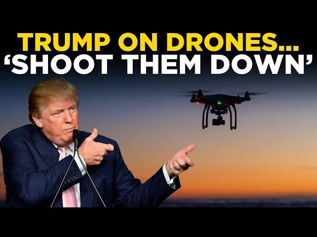 Trump LIVE | Donald Trump's News Conference In Florida LIVE | Mystery Drone Sighting News LIVE