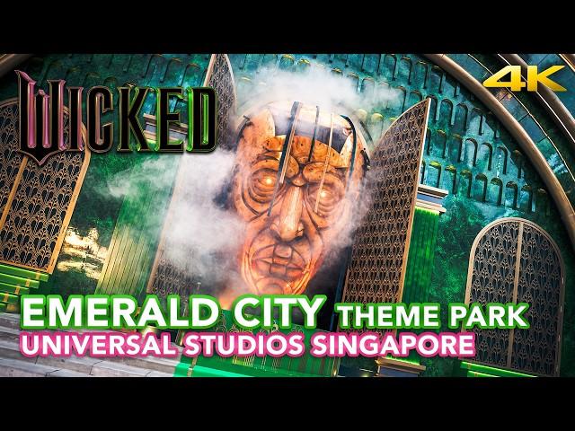 Visit Emerald City from WICKED at Universal Studios Singapore's Christmas 2024 event