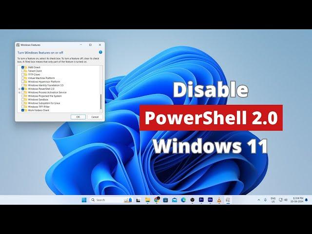 How to Disable PowerShell 2.0 in Windows 11