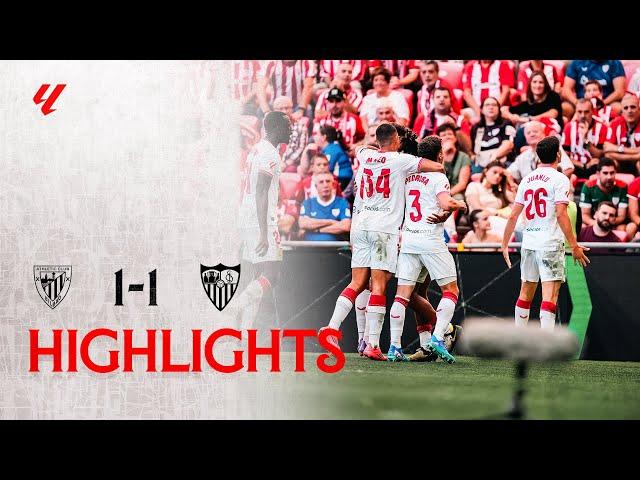 Athletic Club vs Sevilla FC (1-1) LALIGA | Resumen