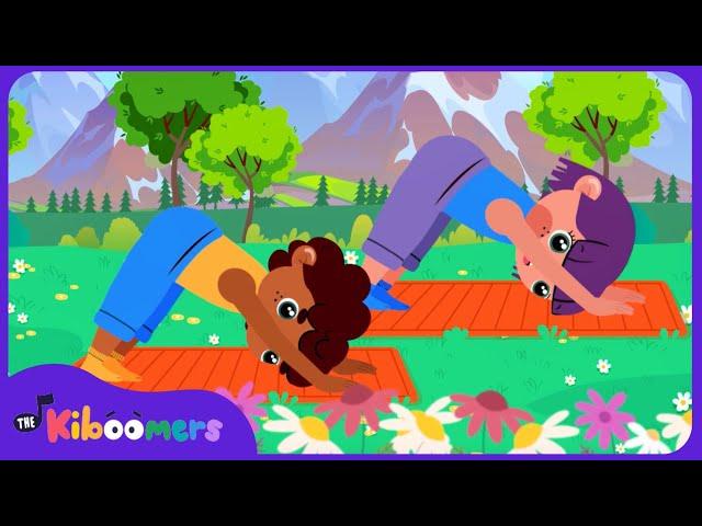 Preschool Yoga Video - The Kiboomers - Fun and Easy Yoga Poses for Kids