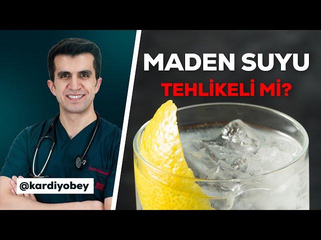 Maden suyu veya soda zararlı mıdır? Ne kadar maden suyu içebiliriz?